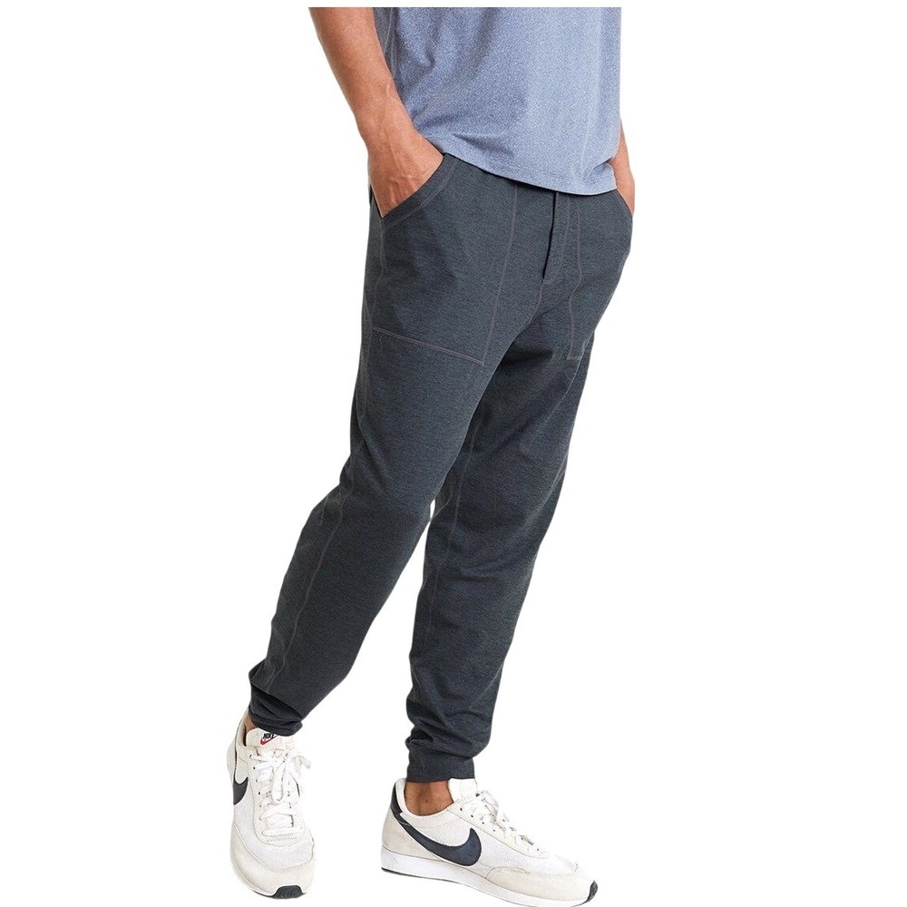 Marine Layer Men's Sport Jogger Charcoal Gray Heather Stretch Athletic Size XL‎